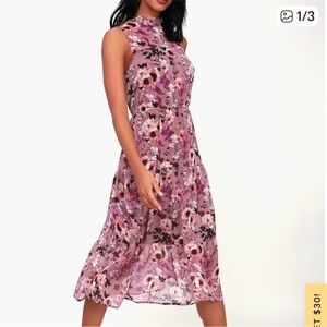 Lulu’s Pink Sleeveless Dress